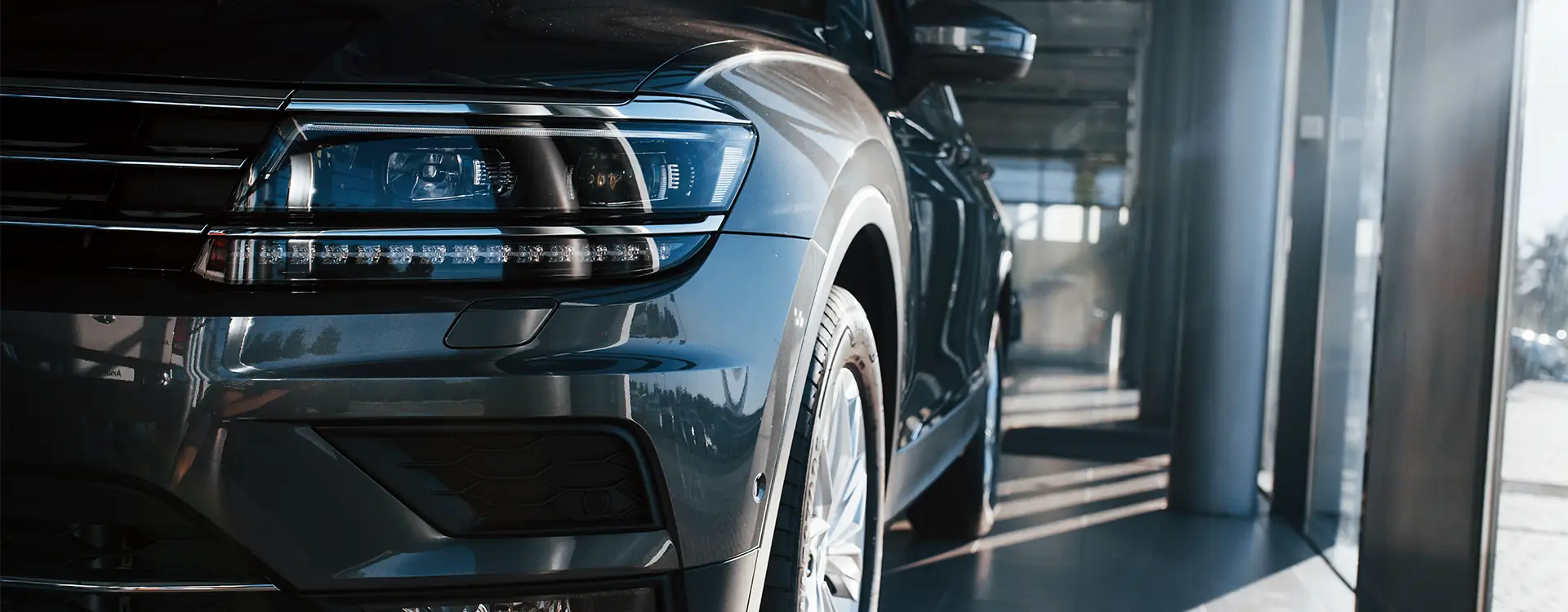 Imagen de un coche nuevo por renting