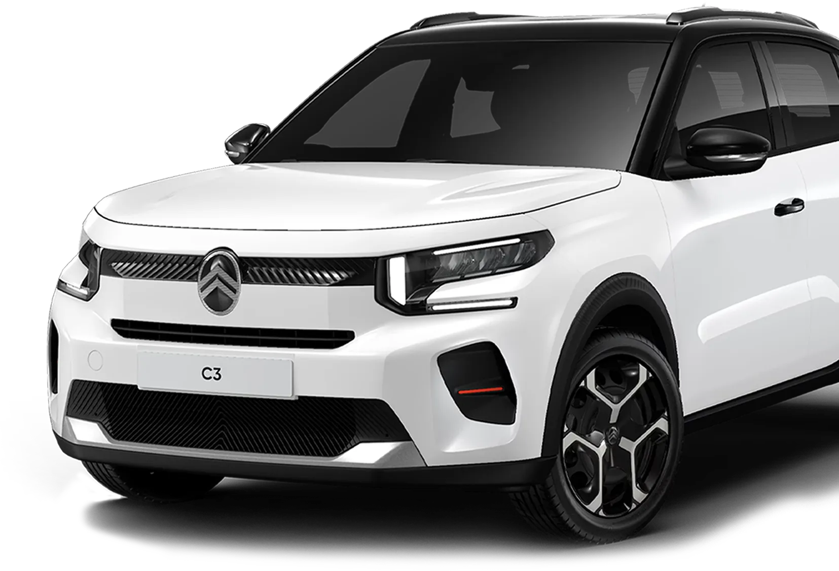 Imagen de un Citroën C3 Turbo por renting en Granada