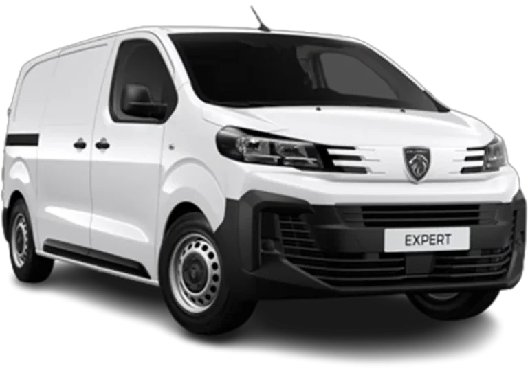 Furgoneta blanca Peugeot Expert