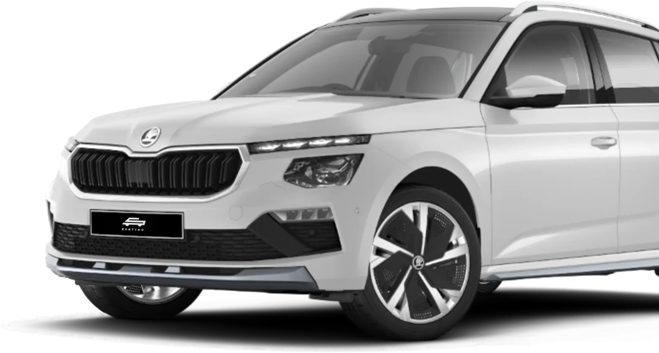 Imagen de un Skoda Kamiq por renting en Málaga