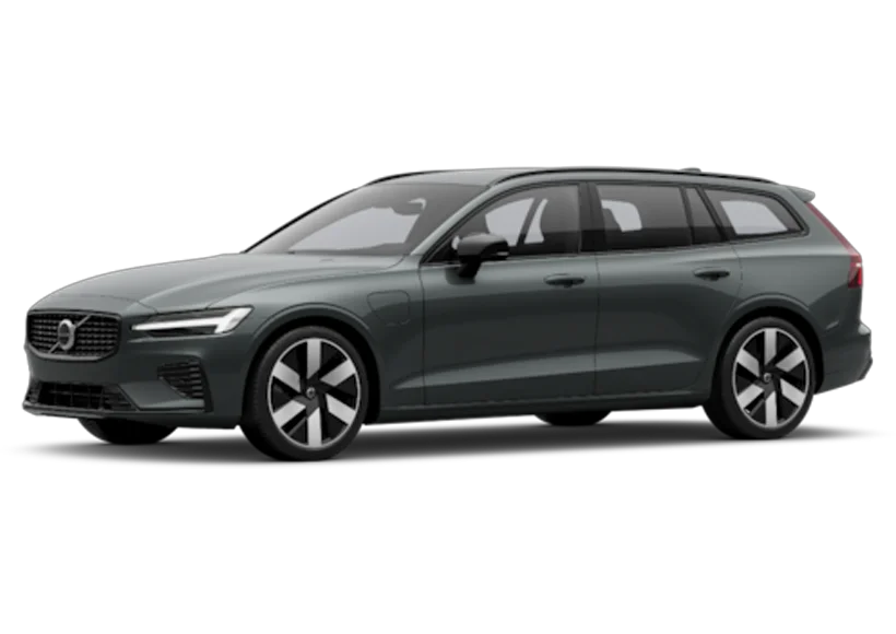 Volvo V60 2.0 T6 gris oscuro por renting